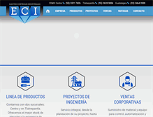 Tablet Screenshot of ecisacv.com